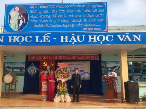 Giới thiệu về trường tiểu học Quế Hiệp