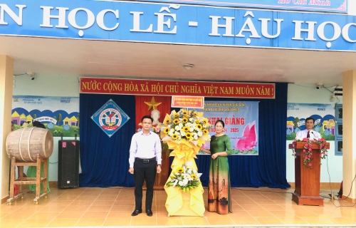 Trường Tiểu học Quế Hiệp tổ chức Lễ Khai giảng năm học 2024 - 2025.